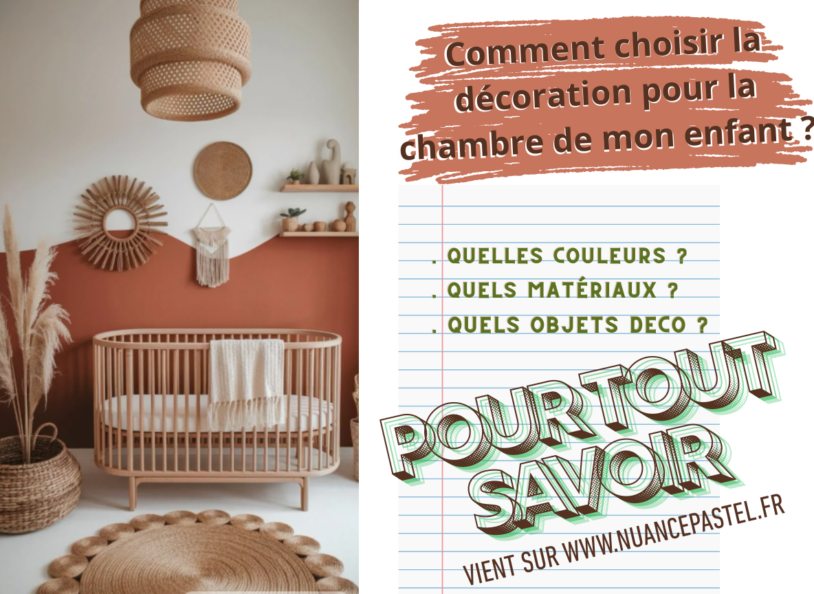 Comment choisir la décoration de la chambre de mon enfant ?